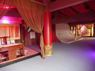 大安市嫩江湾旅游区，华夷同风院，萧月楼