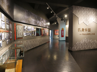 江桥抗战纪念馆，马占山将军生平展