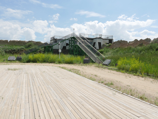 元中都国家考古遗址公园，西南角台遗址，西南角遗址瞭望台